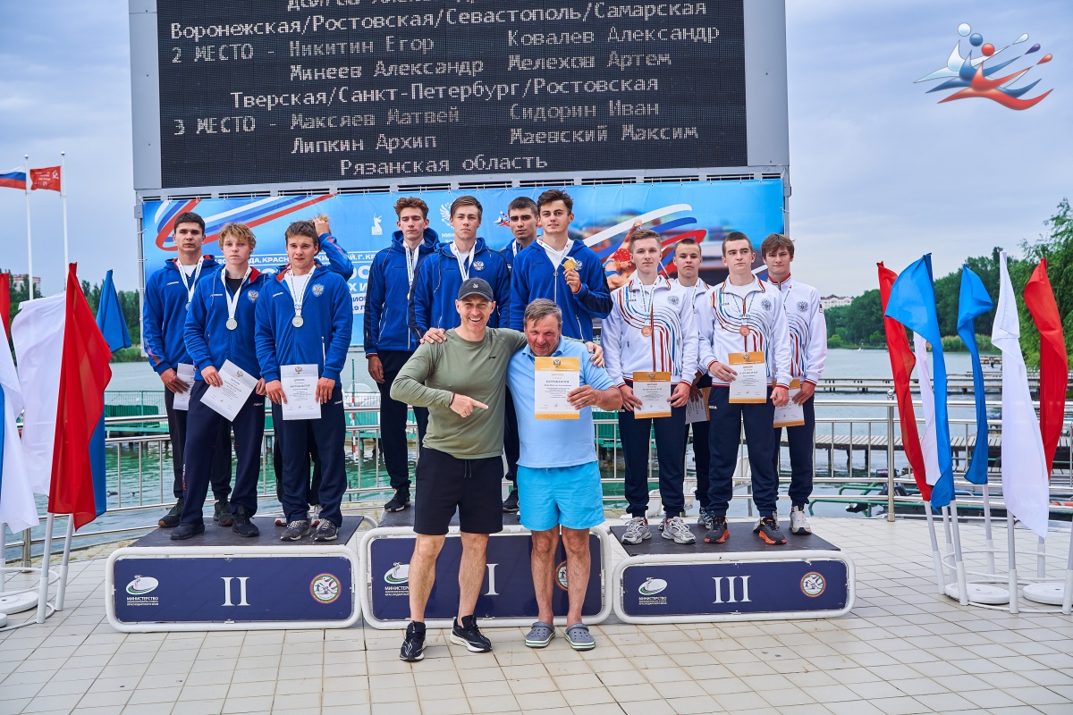 Итоговое видео с первенства России (19-24) по гребле на байдарках и каноэ
